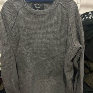 Banana Republic Charcoal Crewneck Sweater